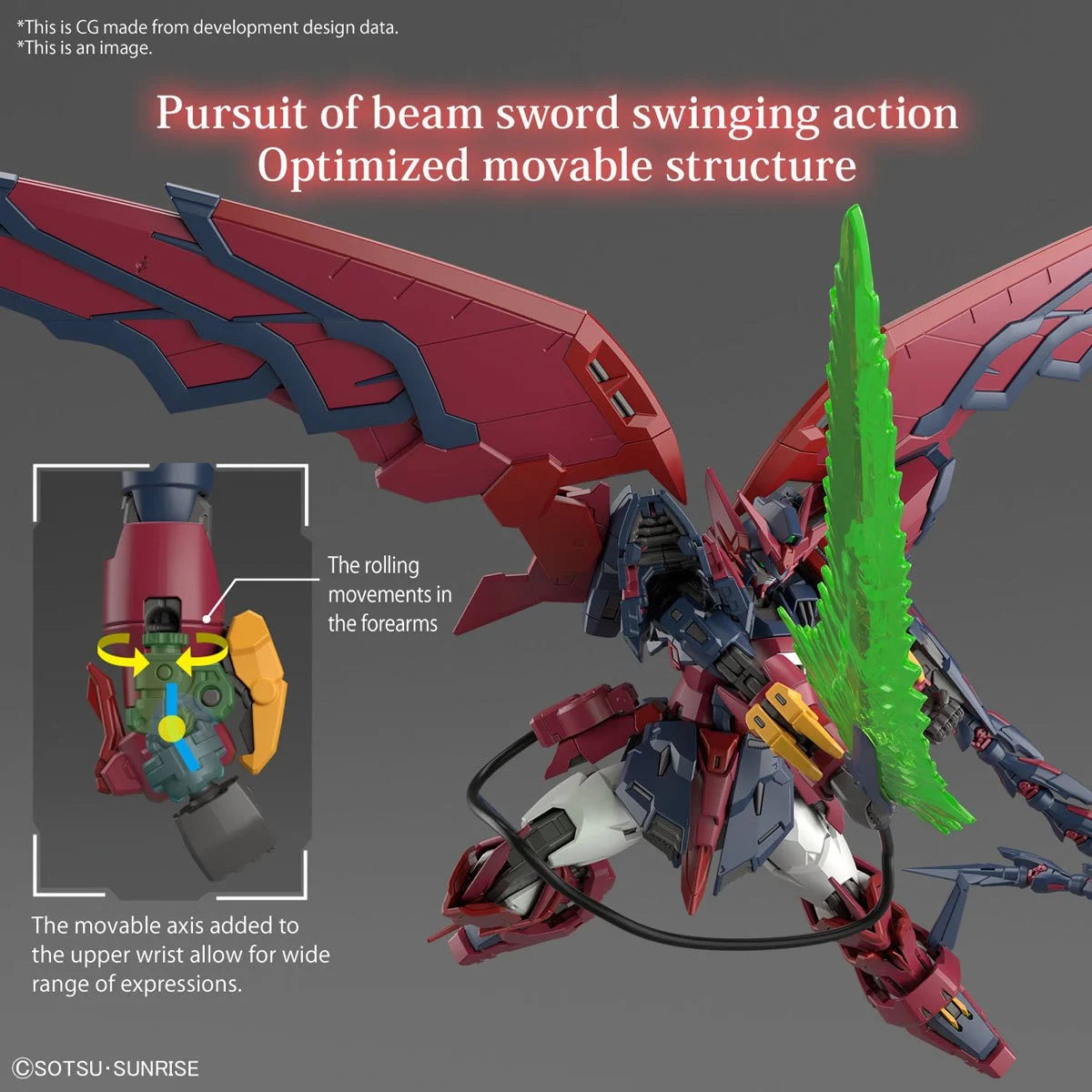 Mobile Suit Gundam Wing Gundam Epyon Real Grade 1:144 Scale Model Kit