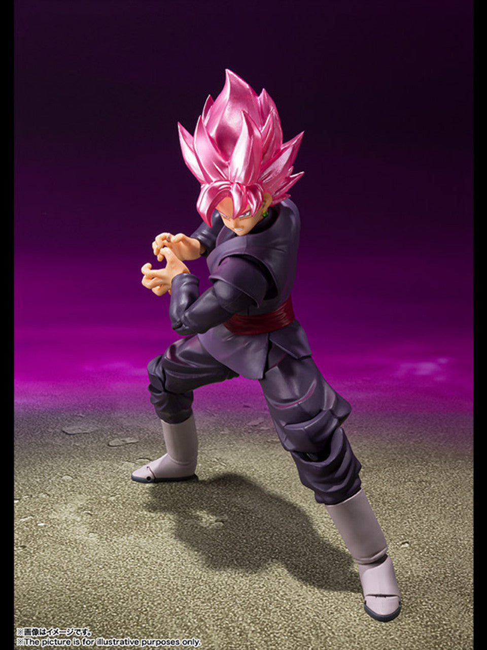 DRAGON BALL SUPER - Goku Black Super Saiyan Rose - S.H. Figuarts