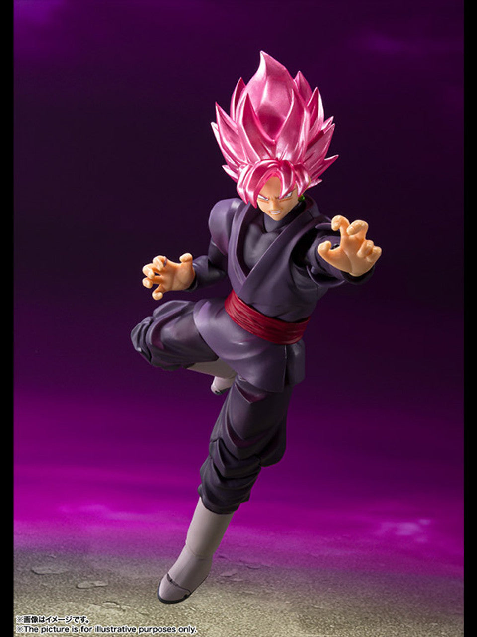 DRAGON BALL SUPER - Goku Black Super Saiyan Rose - S.H. Figuarts