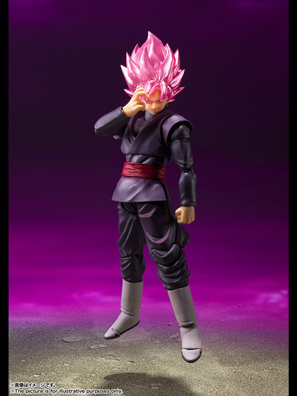 DRAGON BALL SUPER - Goku Black Super Saiyan Rose - S.H. Figuarts