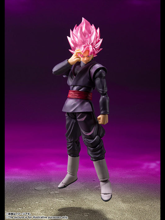 DRAGON BALL SUPER - Goku Black Super Saiyan Rose - S.H. Figuarts